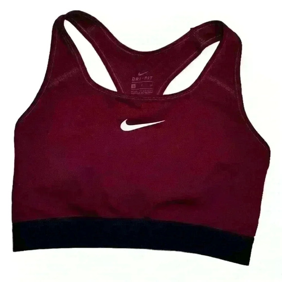 Nike Other - Nike Women's Sport Bra, Size S Burgundy